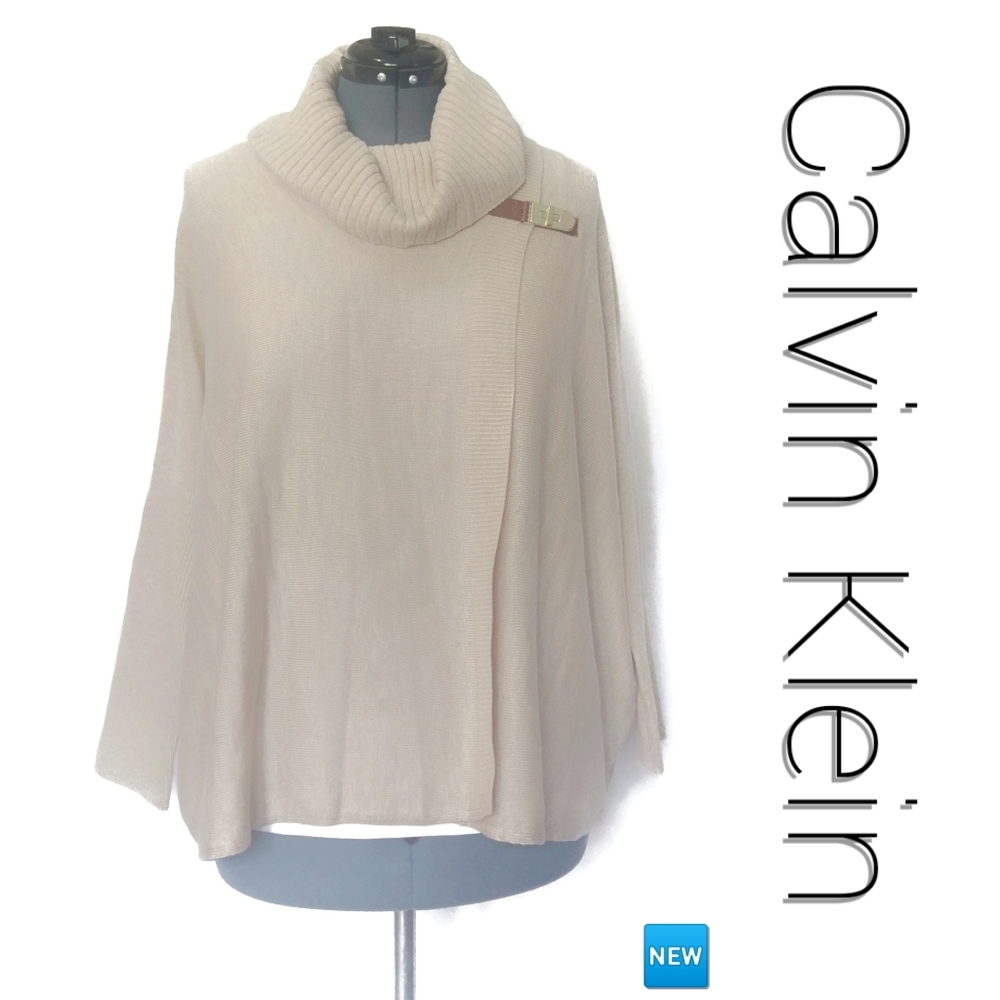 🆕 Cowl Neck Cape w/ Buckle NWT